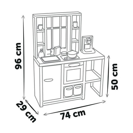 Smoby - Cucina Loft - 32 Accessori - Dai 3 Anni