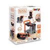 Smoby - Black+Decker - Carrello manuale + scatola 3 in 1