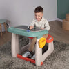 Piccola Scrivania per Scolaro - Smoby - 80 Accessori Inclusi - Verde - 63 x 69 x 58 - dai 3 anni in su