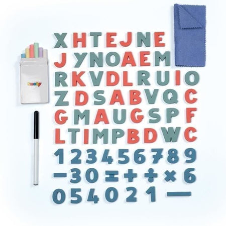 Piccola Scrivania per Scolaro - Smoby - 80 Accessori Inclusi - Verde - 63 x 69 x 58 - dai 3 anni in su