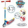 Smoby - Patinete de 2 ruedas Paw Patrol - Plegable - Ruedas silenciosas -
