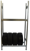 Scaffalatura per stoccaggio gomme zincata cm. 100x40x200h
