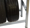 Scaffalatura per stoccaggio gomme zincata cm. 100x40x200h