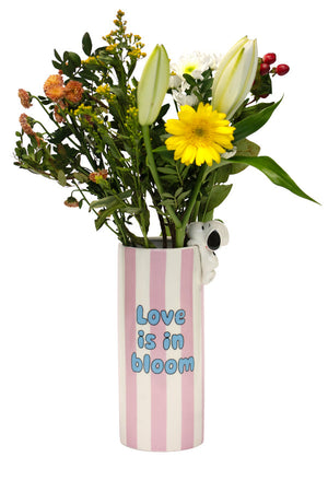 Vaso in ceramica con decorazione Peanuts Licensing Purple
