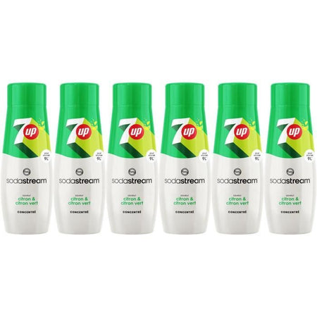 SODASTREAM Concentrate 7UP 440ml Lotto di 6