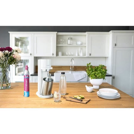 SODASTREAM 3000090 - Caraffa in vetro 1L compatibile solo con macchina DUO - Resistente alla lavastoviglie