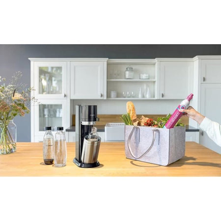 SODASTREAM 3000090 - Caraffa in vetro 1L compatibile solo con macchina DUO - Resistente alla lavastoviglie