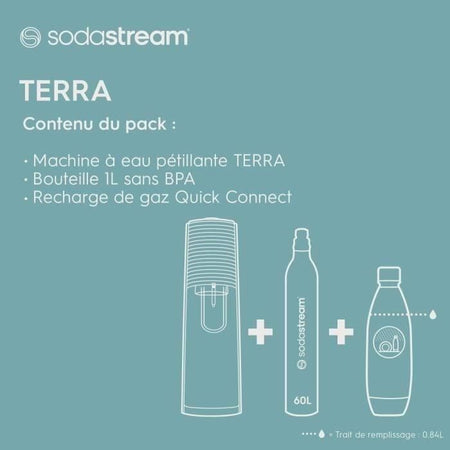 SODASTREAM - Macchina TERRA bianca Promo