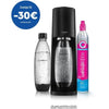 SODASTREAM TERRANLV - TERRA Black Machine Pack 2 bombole LV + 1 bombola di scambio CQC