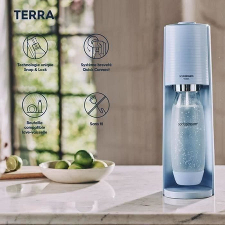 Macchina soda - sodastream - blu