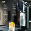 Distributore di bibite - SODASTREAM ART - Nero - bottiglia e bombola di carbonatazione inclusi