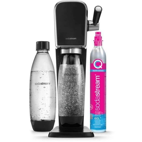 Macchina soda di soda - + macchina per acqua scintillante Nera