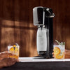Macchina soda di soda - + macchina per acqua scintillante Nera