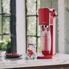 Distributore acqua frizzante - SODASTREAM - ART Mandarine - Con 1 bombola da 1 L, compatibile lavastoviglie + 1 ricarica gas da 60 L