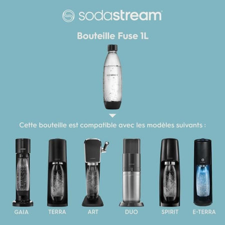 Fusibile per bottiglia in metallo da 1 litro - SODASTREAM