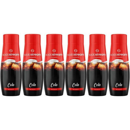 Set di 6 concentrati COLA SODASTREAM - 440ml