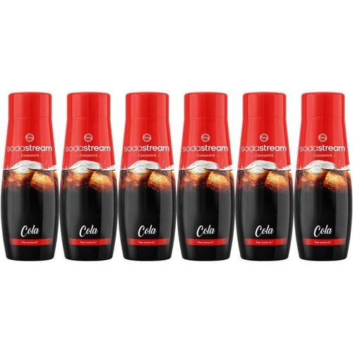 Set di 6 concentrati COLA SODASTREAM - 440ml