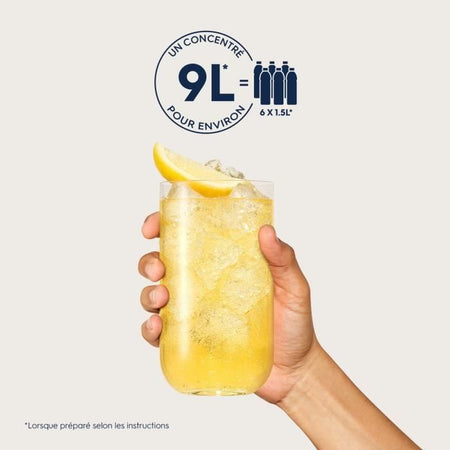 Concentrati SODASTREAM - Confezione da 6 Concentrati di Limone Senza Zucchero - Fino a 54L di Bevande - 440 ml