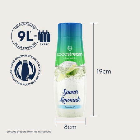 Set di 6 concentrati SODASTREAM LEMONADE - 440ml
