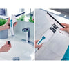 LEIFHEIT 51030 - Set aspirapolvere per finestre Nemo - Serbatoio 60ml - Autonomia 45min - IPX7 - Design ergonomico e sottile - Impermeabile