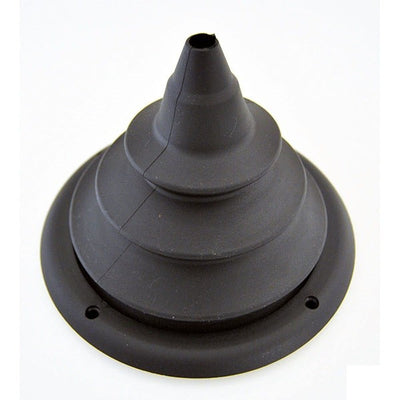 Soffietto Nero Con Flangia - Foro Ø 12 X 150