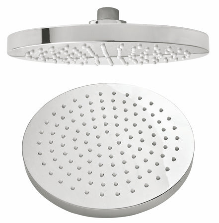 Soffione Mm200 Anticalc. Orientabile Acciaio Inox