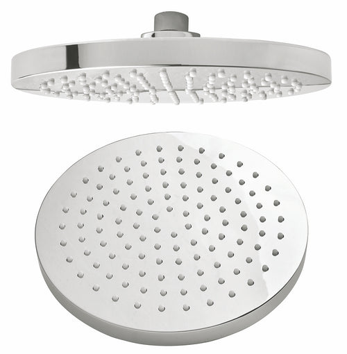 Soffione Mm200 Anticalc. Orientabile Acciaio Inox