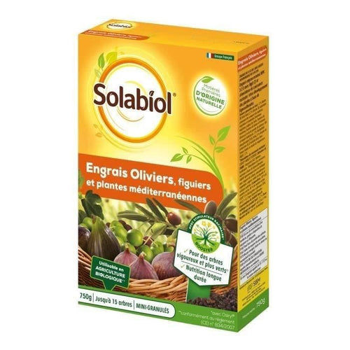 SOLABIOL - Fertilizzante per ulivi e fichi - Confezione da 750 g - UAB