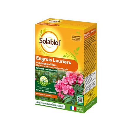 SOLABIOL SOLAURY15 Fertilizzante alloro e bouganville - 1,5 Kg