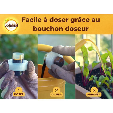 SOLABIOL - Fertilizzante liquido completo - Prezzo di shock - Tanica da 1L - UAB