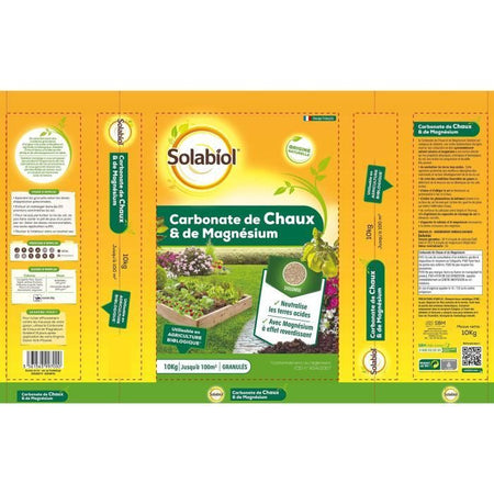 SOLABIOL SOCHAUX10 Carbonato di calce e magnesio - 10 Kg