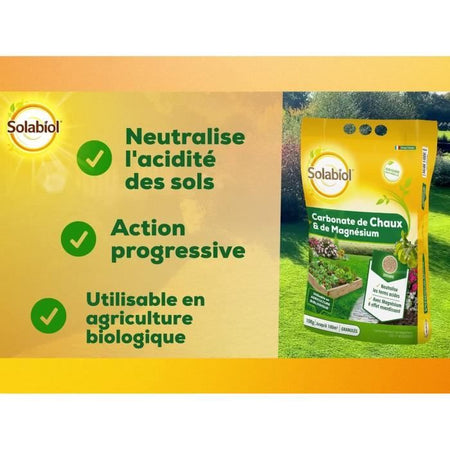 SOLABIOL SOCHAUX10 Carbonato di calce e magnesio - 10 Kg