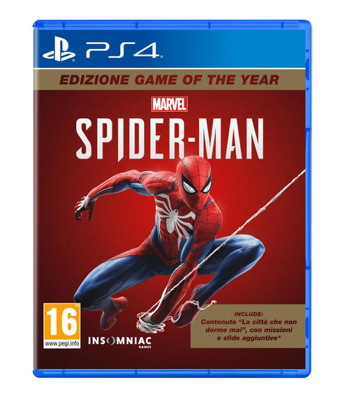 SONY PS4 GIOCO MARVEL'S SPIDER-MAN: GAME OF THE YEAR EDITION IT