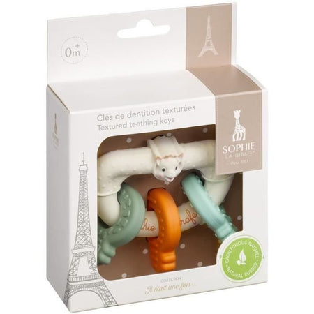 Chiavi per la dentizione testurizzate - SOPHIE LA GIRAFE