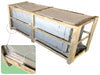 Armadio spogliatoio metallico a 2 ante battenti cm. 69x50x180h
