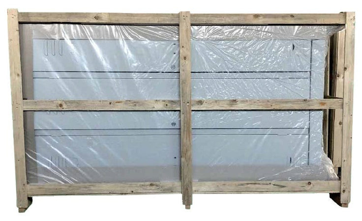 Armadio spogliatoio metallico a 2 ante battenti cm. 69x50x180h