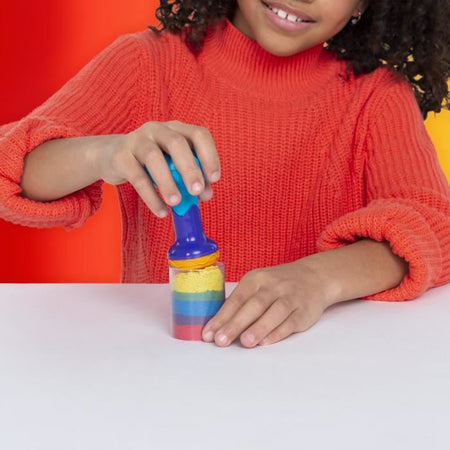 KINETIC SAND - ARC-EN-CIEL 390 G box + 6 accessori - Modello casuale