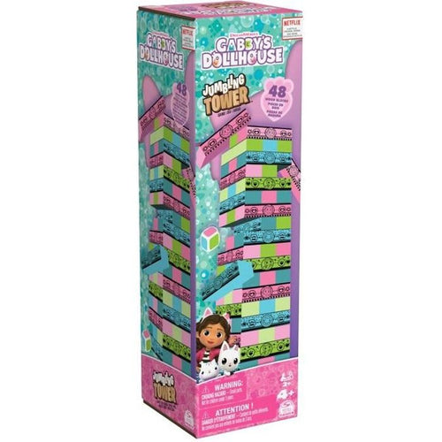 Gabby e la Casa Magica - JENGA TOWER - 2 giocatori e + - Gioco di abilità ed equilibrio