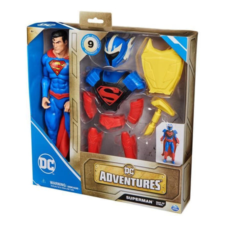 PACK 30 CM FIGURINA SUPERMAN + ACCESSORI DC Adventures