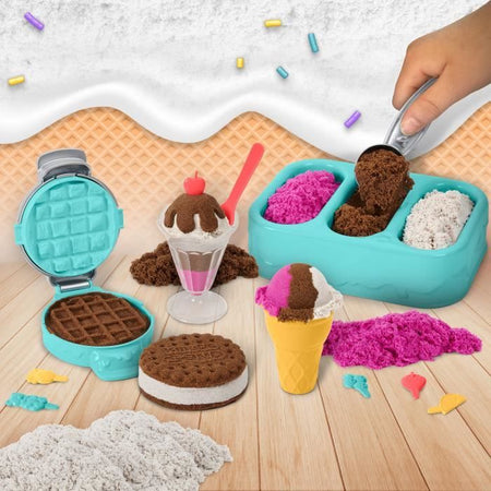 Kinetic Sand - Scatola Delizie di Gelato 454 G