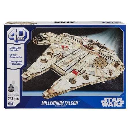 Star Wars - MILLENNIUM FALCON - Modello 4D da costruire - 48 cm