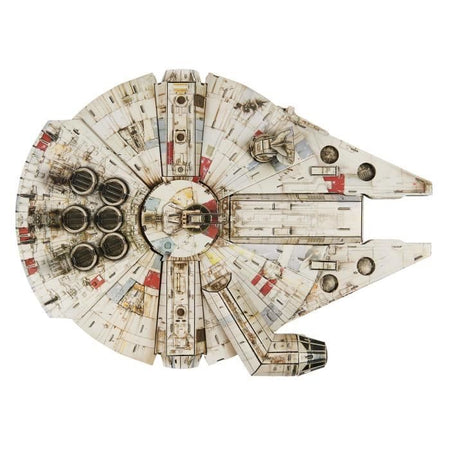 Star Wars - MILLENNIUM FALCON - Modello 4D da costruire - 48 cm