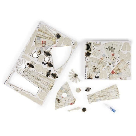 Star Wars - MILLENNIUM FALCON - Modello 4D da costruire - 48 cm