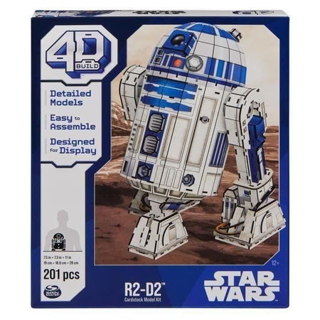 Star Wars - R2-D2 Star Wars - Modello 4D da costruire - 28 cm