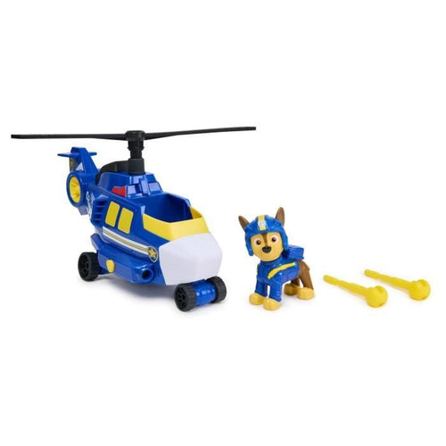VEICOLO SPIN MASTER + FIGURA CHASE AIR RESCUE PAW Patrol