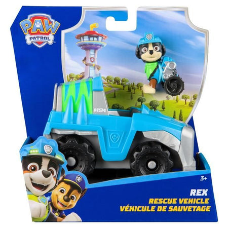 SPIN MASTERVEHICLE + FIGURA REX PAW Patrol