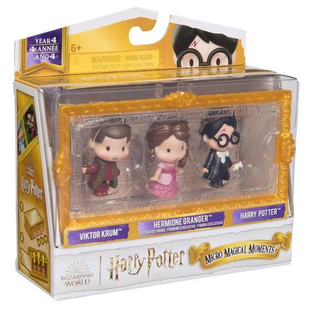 SPIN MASTER MULTIPACK 3 FIGURINE YEAR'S BALL MAGICAL MOMENTS STAGIONE 4 Wizarding World