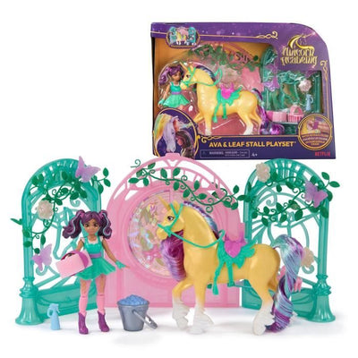 SPIN MASTER PLAYSET MINI DOLL AVA E FOGLIA COLOR REVEAL Unicorn Academy