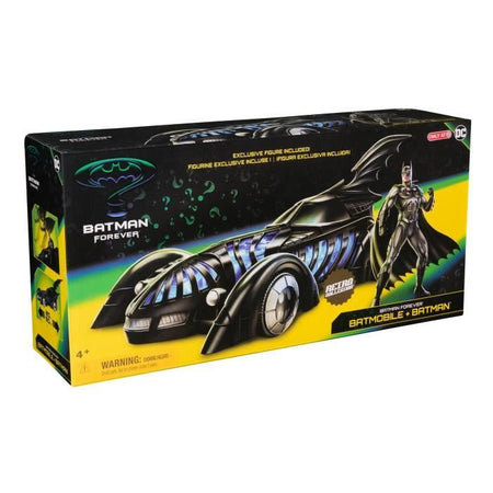 SPIN MASTER PACK BATMOBILE + BATMAN FOREVER FIGURE Collezione retrò DC
