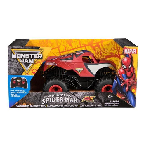 Spider-Man - Veicolo radiocomandato - 1:24 - Monster Jam